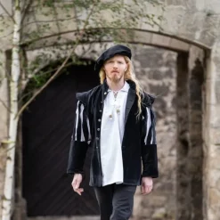 Leonardo Carbone Veste à Manches Ouvertes, Noir -Vetements Halloween Boutique veste a manches ouvertes noir 3