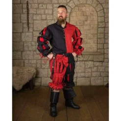 Mytholon Veste Landsknecht Joerg Noir-Rouge